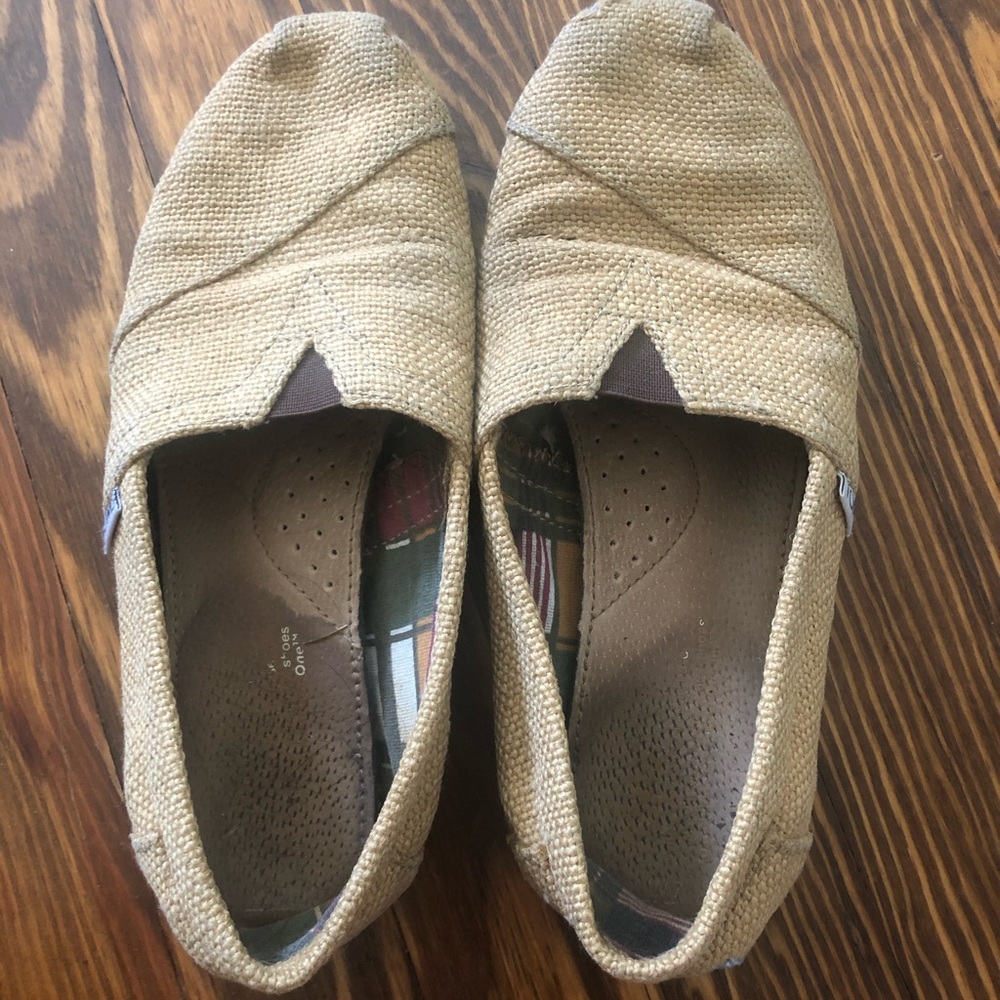 Burlap Toms